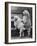 Pair of Miniature Poodles Owned by Thomas from the Fircot Kennel-Thomas Fall-Framed Photographic Print