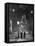 Pair of Prostitutes Descending Stairs after Dark in Montmartre-Alfred Eisenstaedt-Framed Premier Image Canvas