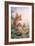 Pair of Red Squirrels on a Scottish Pine-Carl Donner-Framed Giclee Print