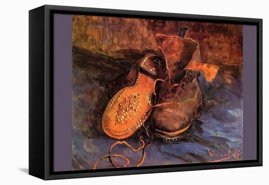 Pair of Shoes, 1887-Vincent van Gogh-Framed Premier Image Canvas