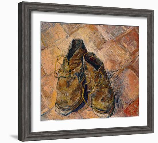 Pair of Shoes-Vincent van Gogh-Framed Giclee Print