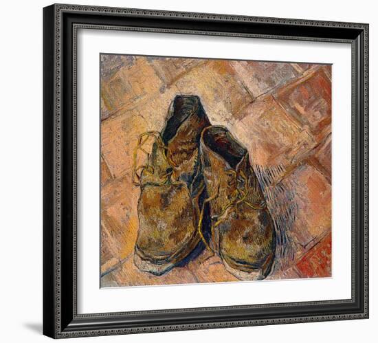 Pair of Shoes-Vincent van Gogh-Framed Giclee Print