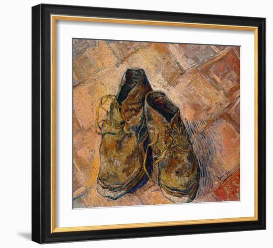 Pair of Shoes-Vincent van Gogh-Framed Giclee Print