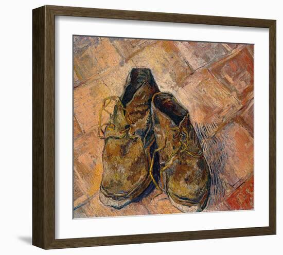 Pair of Shoes-Vincent van Gogh-Framed Giclee Print