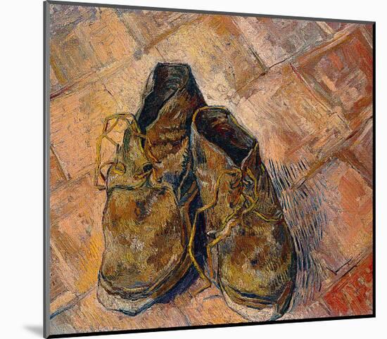 Pair of Shoes-Vincent van Gogh-Mounted Giclee Print