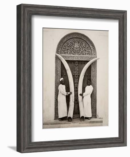 Pair of Tusks, Zanzibar-null-Framed Giclee Print