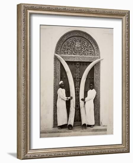 Pair of Tusks, Zanzibar-null-Framed Giclee Print