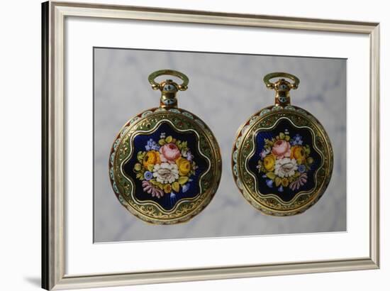 Pair of Watches, 1820-1830-null-Framed Giclee Print