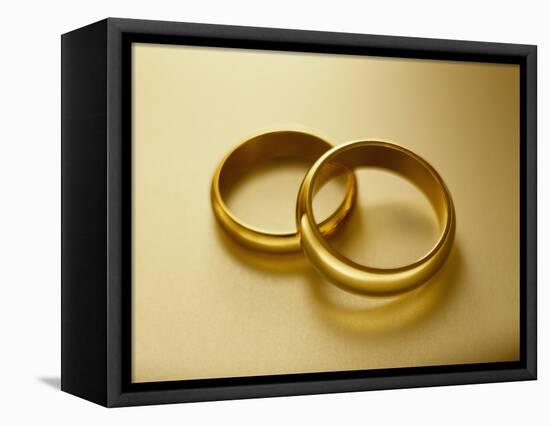 Pair of Wedding Bands-Christopher C Collins-Framed Premier Image Canvas