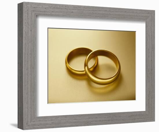 Pair of Wedding Bands-Christopher C Collins-Framed Photographic Print