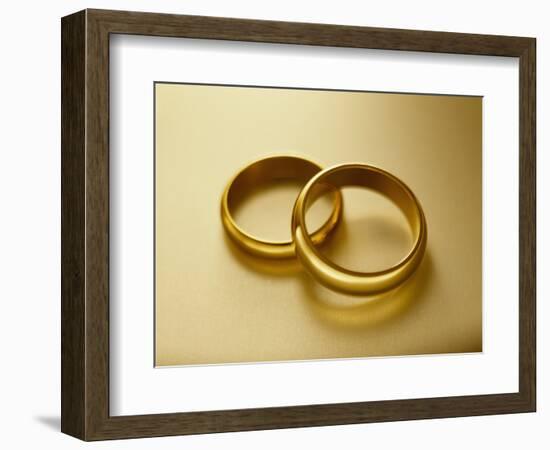 Pair of Wedding Bands-Christopher C Collins-Framed Photographic Print