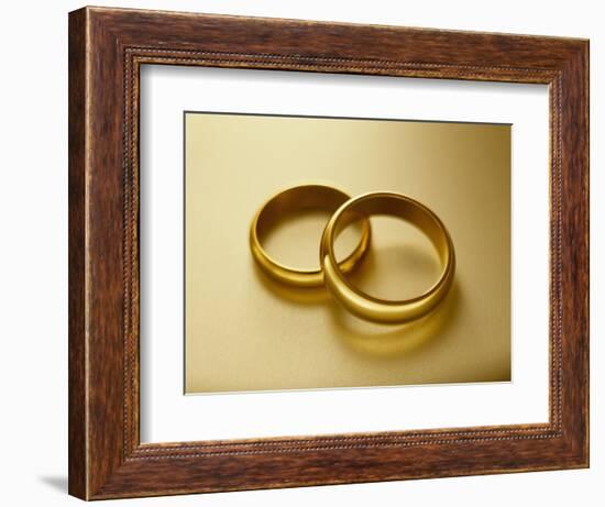 Pair of Wedding Bands-Christopher C Collins-Framed Photographic Print