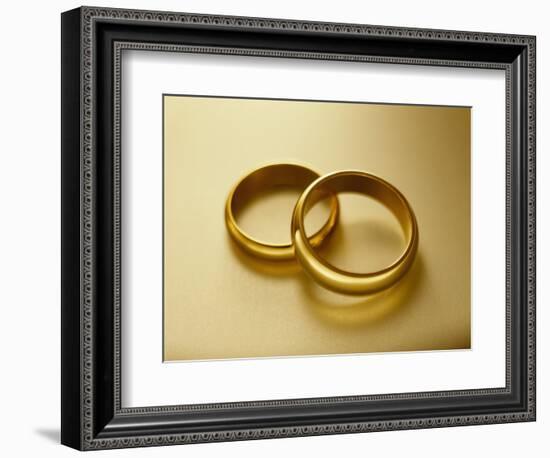 Pair of Wedding Bands-Christopher C Collins-Framed Photographic Print