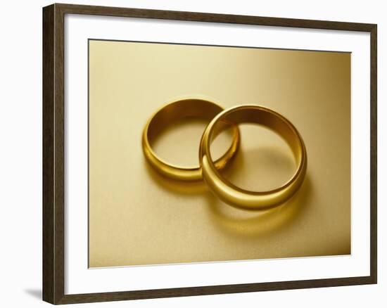 Pair of Wedding Bands-Christopher C Collins-Framed Photographic Print