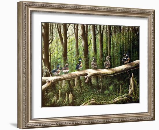 Pairing Up-Bruce Nawrocke-Framed Art Print