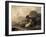 Paisaje Con Animales, Hacia 1844-Jenaro Perez Villaamil-Framed Giclee Print