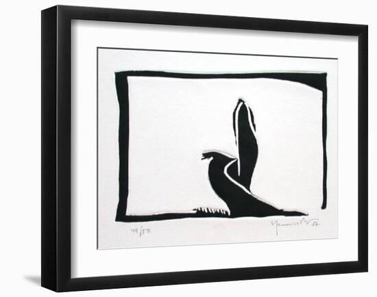 Paisatge III-Joan Hernandez Pijuan-Framed Limited Edition