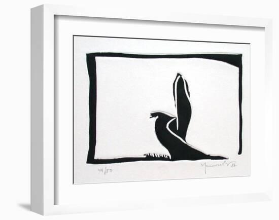 Paisatge III-Joan Hernandez Pijuan-Framed Limited Edition