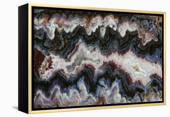 Paisley Agate-Darrell Gulin-Framed Premier Image Canvas