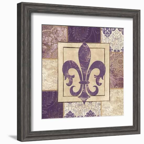 Paisley Fleur De Lys-Piper Ballantyne-Framed Art Print