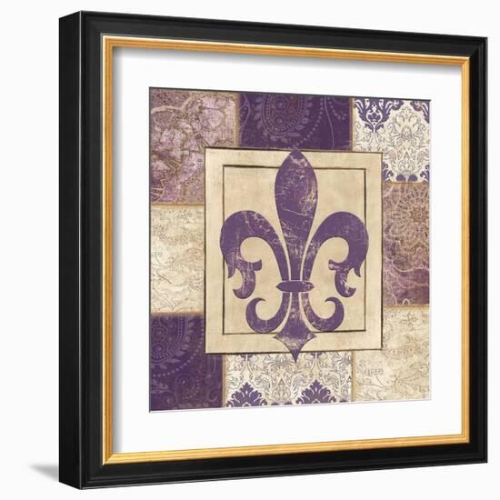 Paisley Fleur De Lys-Piper Ballantyne-Framed Art Print