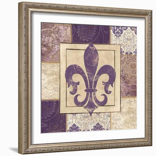 Paisley Fleur De Lys-Piper Ballantyne-Framed Art Print