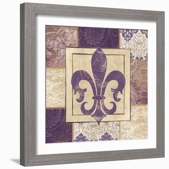 Paisley Fleur De Lys-Piper Ballantyne-Framed Art Print