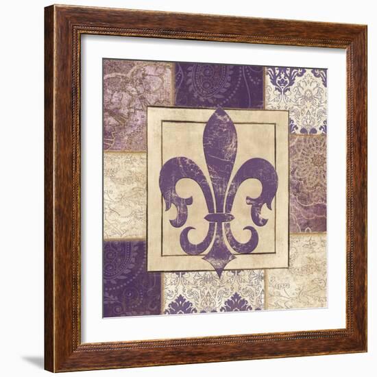 Paisley Fleur De Lys-Piper Ballantyne-Framed Art Print