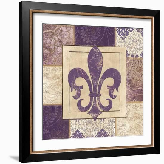 Paisley Fleur De Lys-Piper Ballantyne-Framed Art Print