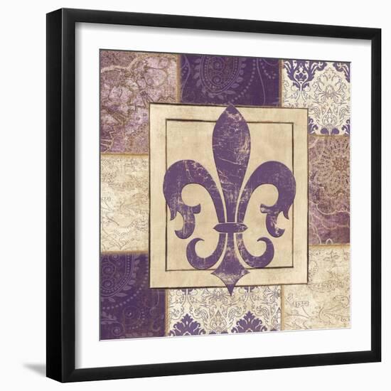 Paisley Fleur De Lys-Piper Ballantyne-Framed Art Print