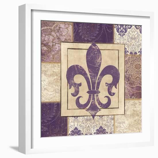 Paisley Fleur De Lys-Piper Ballantyne-Framed Art Print