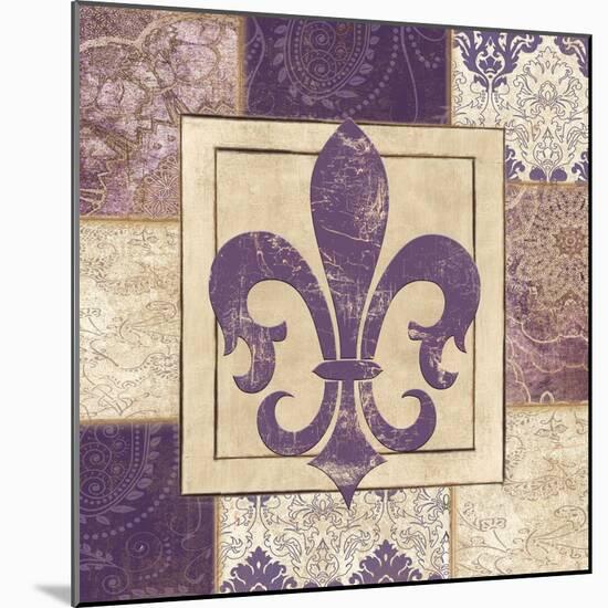 Paisley Fleur De Lys-Piper Ballantyne-Mounted Art Print