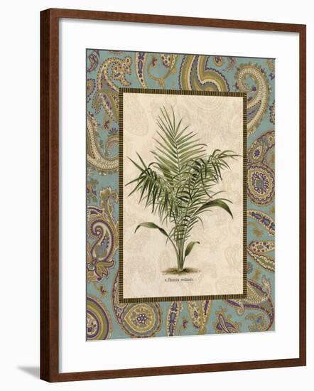 Paisley Palm IV-null-Framed Art Print