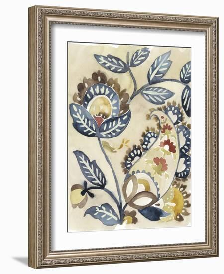 Paisley Path IV-Chariklia Zarris-Framed Art Print