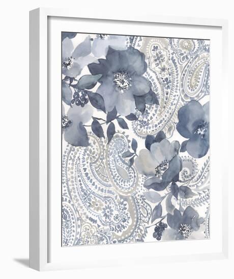 Paisley Petals-Sandra Jacobs-Framed Giclee Print