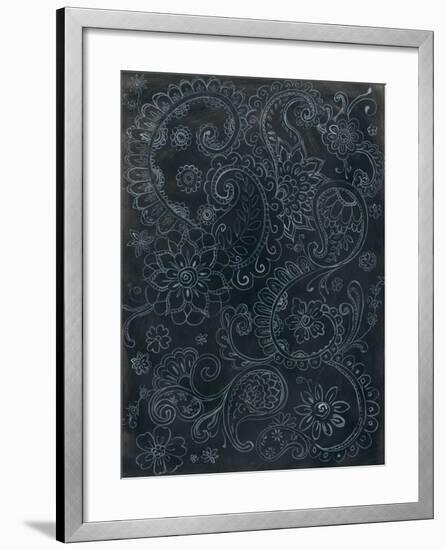 Paisley Swirl-Danhui Nai-Framed Art Print