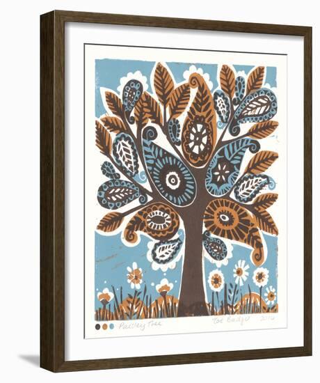 Paisley Tree-Zoe Badger-Framed Giclee Print