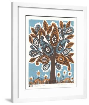 Paisley Tree-Zoe Badger-Framed Giclee Print