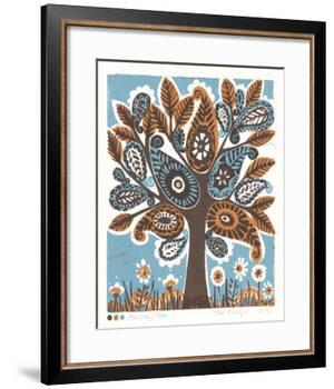 Paisley Tree-Zoe Badger-Framed Giclee Print
