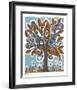Paisley Tree-Zoe Badger-Framed Giclee Print