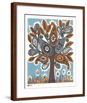 Paisley Tree-Zoe Badger-Framed Giclee Print