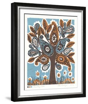 Paisley Tree-Zoe Badger-Framed Giclee Print