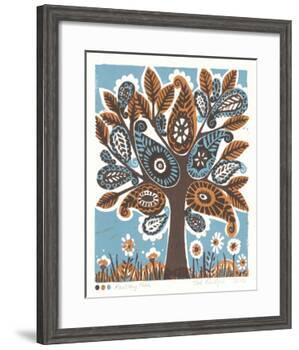 Paisley Tree-Zoe Badger-Framed Giclee Print