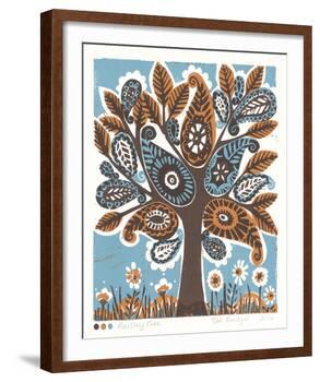 Paisley Tree-Zoe Badger-Framed Giclee Print