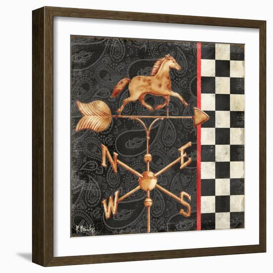 Paisley Weathervanes I-Paul Brent-Framed Art Print