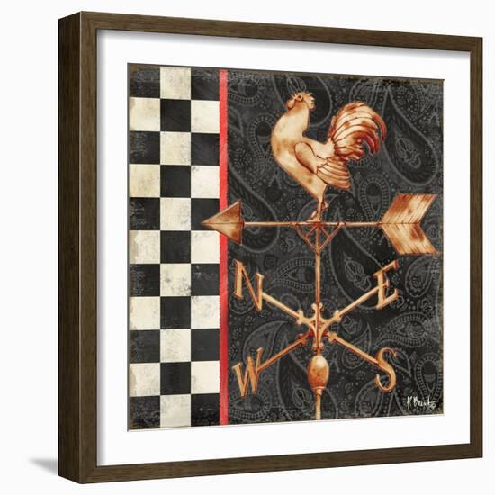 Paisley Weathervanes II-Paul Brent-Framed Art Print