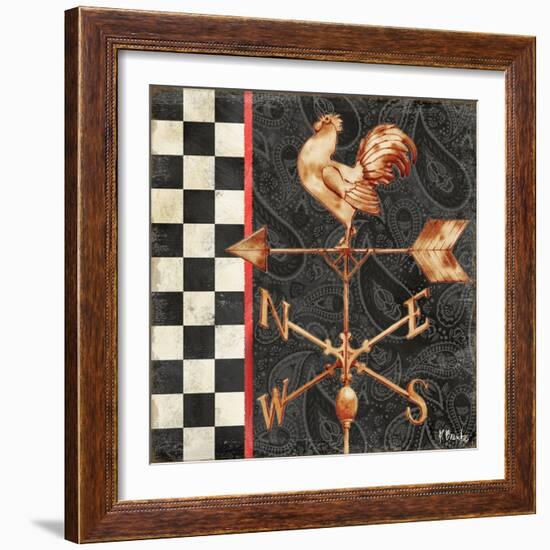 Paisley Weathervanes II-Paul Brent-Framed Art Print