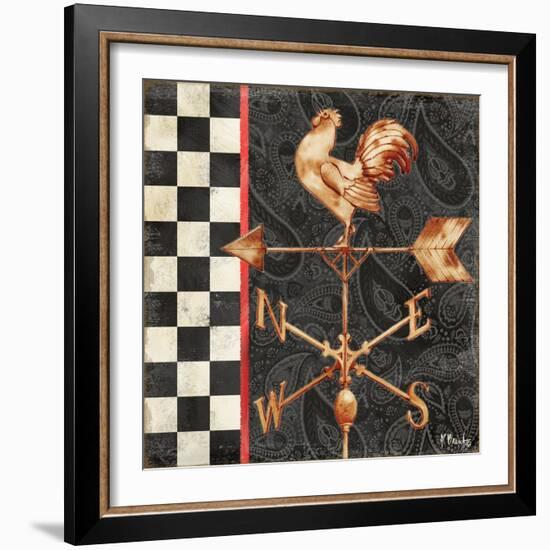 Paisley Weathervanes II-Paul Brent-Framed Art Print