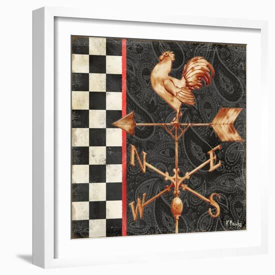 Paisley Weathervanes II-Paul Brent-Framed Art Print