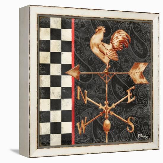 Paisley Weathervanes II-Paul Brent-Framed Stretched Canvas